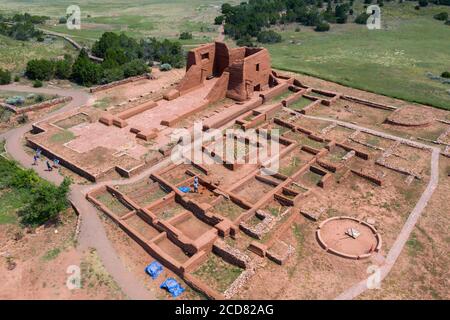Pecos National Historical Park, Pecos, New Mexico, USA Foto Stock
