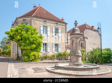 Flavigny sur Ozerain Foto Stock