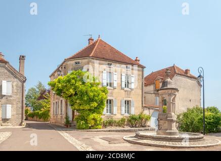 Flavigny sur Ozerain Foto Stock