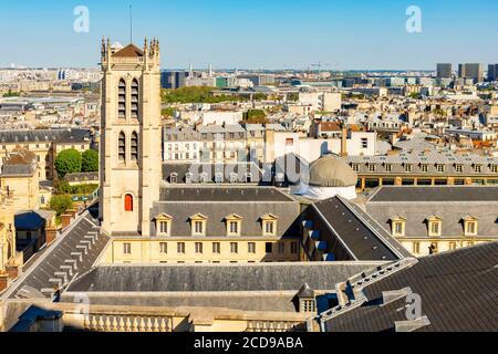 Francia, Parigi, Sainte Genevieve Mountain District, Henri IV High School Foto Stock