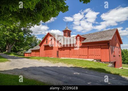 Casa di William Cullen Bryant a Cummington, Massachusetts Foto Stock