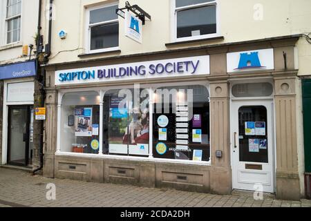 skipton, filiale della società edile a Kendal cumbria, inghilterra, regno unito Foto Stock