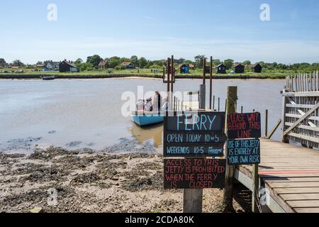 Walberswick Suffolk Coast Foto Stock