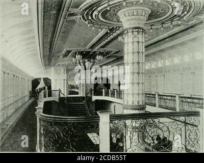 . Gestione industriale e industriale . STR. PRISCILLA, 2673 TONNELLATE. LINEA FALL RIVER. Lunghezza 425.8 piedi, larghezza 52.3, profondità 18.3. Costruito da Delaware River I. S. B. & E. Co., Chester, Pa.. GRAND TRE VOLUMI, VAPORIERA PRISCILLA. Foto Stock