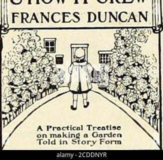 . San Nicola [seriale] . Maria. . ha continuato con lei -^ 3 piantando. - *       =*i-: MARYS GARDEN e come è cresciuto da FRANCES DUNCAN con molti disegni in tutto il testo. È evidentemente il disegno dell'autore del libro thischarming per attirare le ragazze piccole nella delving nella terra thebroan, che solleva i fiori, gli appetiti sani, le guance androsy. Questo volume si rivelerà inestimabile per i più anziani peoplealso, perché Miss Duncan non prende nulla per la grande questione della conoscenza orticola e givesall quei piccoli dettagli che i giardinieri dilettanti hanno sosently bisogno. Questo volume dovrebbe mettere nelle mani di ogni ragazzo Foto Stock