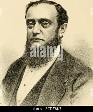 . Storia di Nottingham, Deerfield, e Northwood, compresa entro i limiti originali di Nottingham, Rockingham County, N.H., con le registrazioni dei procedimenti centenari a Northwood, e schizzi genealogici .. . w M. ^^^f Foto Stock