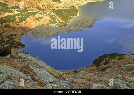 Valle dei Cinque Laghi vicino a Zakopane. Polonia Foto Stock