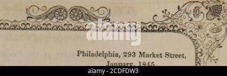 . Lezioni sulla teoria e la pratica del fisico (Volume 1) . Philadelphia, 293 Market Street, gennaio 1845. Foto Stock