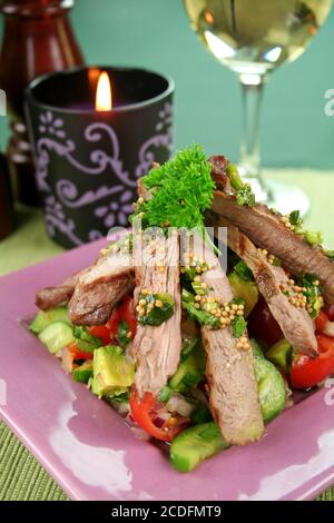 Stack di agnello Foto Stock