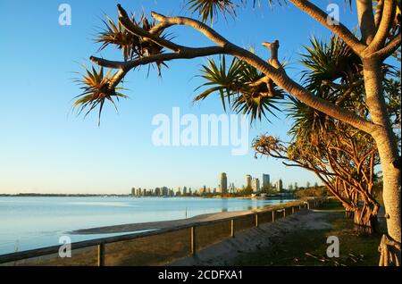 Southport Australia da Labrador Foto Stock