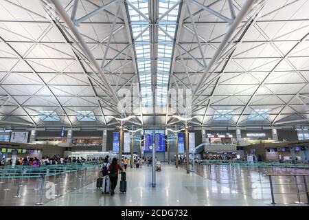 Incheon, Corea del Sud - 24 maggio 2016: Terminal 1 dell'aeroporto Incheon di Seoul (ICN) in Corea del Sud. Foto Stock