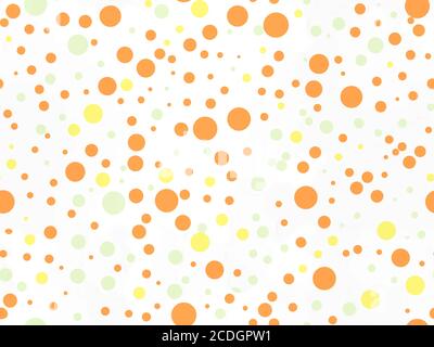 Cerchi multicolore di diverse dimensioni su sfondo bianco. Rendering 3D Foto Stock