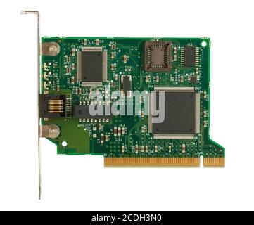 Scheda di rete Foto Stock