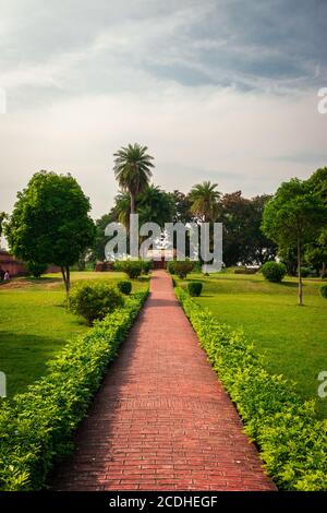 Le rovine dell'immagine di nalanda sono state scattate a nalanda bihar india, un enorme monastero buddista dell'antico regno di Magadha. Era un centro di Foto Stock