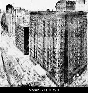 . Manuale di Wacker del piano di Chicago; economia comunale . Foto Stock