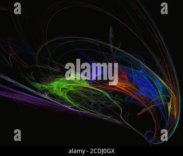 Abstract background. Fractal design libero Foto Stock