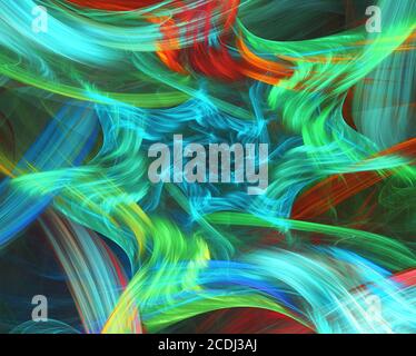 Abstract background. Corse di Fractal Foto Stock