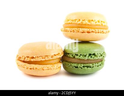 Tre francesi amaretti Foto Stock