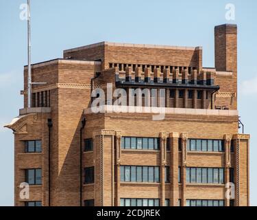 Tribunale della contea di Woodbury progettato da Purcell, Elmslie & Steele Foto Stock