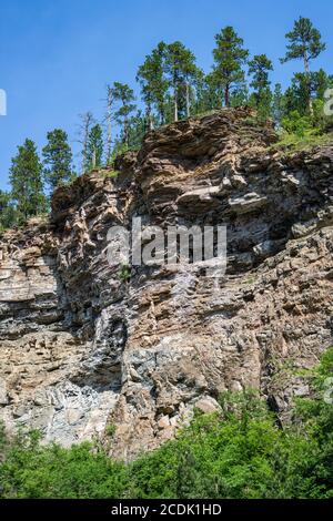 Colline a Spearfish, South Dakota Foto Stock