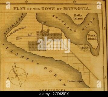 . La relazione annuale della Società americana per la colonizzazione del popolo libero del colore degli Stati Uniti . I rj rl|  r,  l,  r %CbnipiIed 01x1(^11^/ vl^ ^^ SURVEYS aiid osservazioni DI ^ I.ATE BMYTJ:ASmmJN.. 4^ RIFERIMENTO S.1 Fort StedUen. ] 7 battista Ouirdi. , 2 TmnUmdineidPia- 8MflhodislOmpd. 3 TovniCoiat&Lanwsttrschool HmisCs 9 Magaziiw. 4 Squart ISaiat - Landingbdm. Magazzino VIOFutlif. 5 ^ewJ^enty casa. 111 FubUe Garden coiuiiiiiuig 1 acte. 6 Smith shop. ]l2 Oumth Town. J.H. Thompsonslbm. Foto Stock