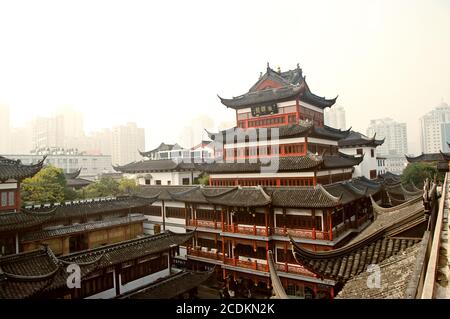 SHANGHAI CHINA OKT.15.2013 Yuyuan Garden Foto Stock