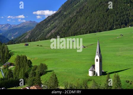 Chiesa filiale di San Giorgio a Kals am Großglockner, Tirolo Orientale, Austria, Europa Foto Stock