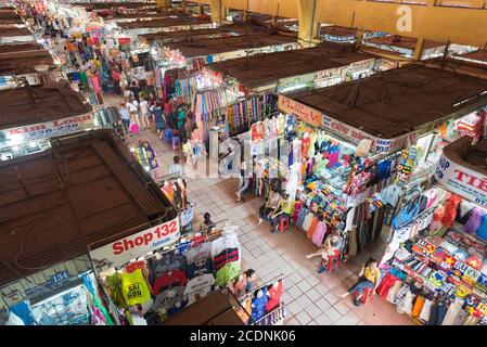 Mercato di ben Thanh, ho Chi Minh City, Vietnam Foto Stock