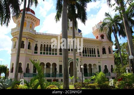 Palacio de Valle a Cienfuegos a Cuba Foto Stock