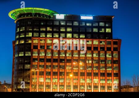 LISBONA, PORTOGALLO - 04 APRILE 2018: Centro commerciale Colombo a Lisbona. Il Colombo ha aperto nel 1997, rendendolo il più grande centro commerciale dell'Iberia Foto Stock