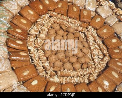 Pan di zenzero con noci di Aquisgrana di nome Aachener Printen Foto Stock