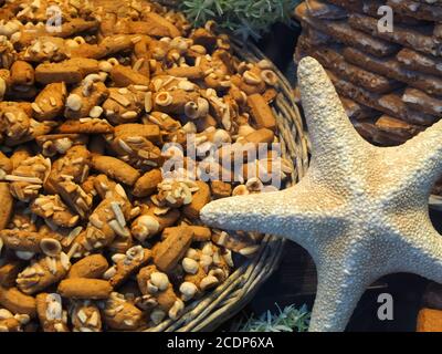 Pan di zenzero con noci di Aquisgrana di nome Aachener Printen Foto Stock