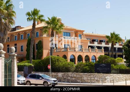 Bellissimo hotel a Cascais, Portogallo Foto Stock