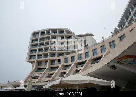 Hotel Sesimbra Hotel & Spa sulla spiaggia a Sesimbra, Portogallo, Europa Foto Stock