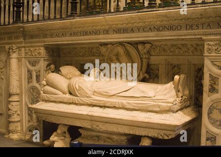 La cattedrale di Sevilla, Spagna, Andalusia Foto Stock