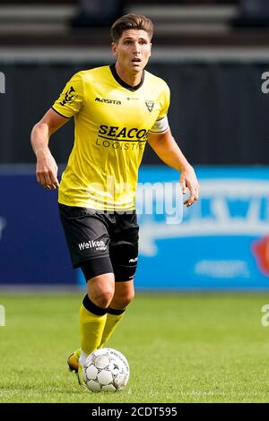 Venlo, Paesi Bassi. 29 Agosto 2020. VENLO, VVV Venlo - SV Straelen, 29-08-2020, calcio, amichevole testmatch, olandese Eredivisie, Stagione 2020-2021, Seacon Stadium de Koel, VVV Venlo giocatore Danny Post Credit: Pro Shots/Alamy Live News Foto Stock