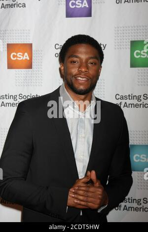 LOS ANGELES - GEN 22: Chadwick Boseman all'American Casting Society presenta il 30° Artios Awards ad un hotel Beverly Hilton il 22 gennaio 2015 a Beverly Hills, CA Foto Stock