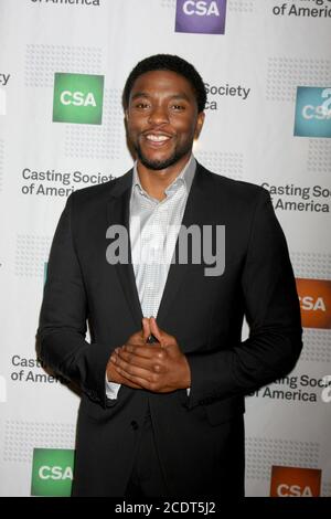 LOS ANGELES - GEN 22: Chadwick Boseman all'American Casting Society presenta il 30° Artios Awards ad un hotel Beverly Hilton il 22 gennaio 2015 a Beverly Hills, CA Foto Stock