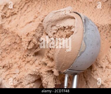 Ice Cream scoop Foto Stock