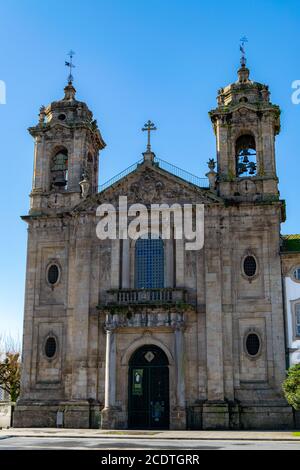 Chiesa di Pópulo nella città di Braga Portogallo Foto Stock