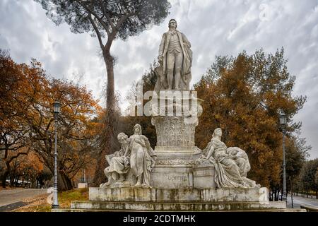 Goethe a Roma Foto Stock