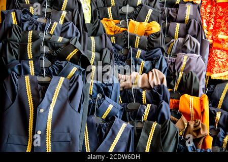 giubbotti allo stallo di sanliurfa bazar Foto Stock