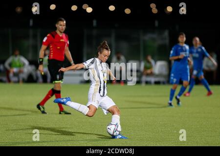Aurora Galli (Juventus FC) durante Juventus vs Empoli Ladies, Campionato Italiano di Calcio Serie A Donna, Torino, Italia, 29 ago 2020 Foto Stock