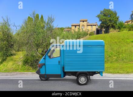 Bellissimo camion tipico italiano pick-up Foto Stock