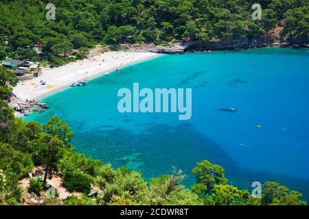 Kabak beach in Turchia Foto Stock