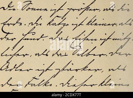 . La grammatica tedesca di Henn-Ahn. Un metodo pratico, semplice e completo per imparare la lingua tedesca. In accordo con la moderna ortografia tedesca . * vedere Exei-cises 170 e successivi. 222 /o^ri. *. Foto Stock