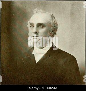 . Una genealogia della famiglia Warne in America : principalmente i discendenti di Thomas Warne, nato nel 1652, morì nel 1722, uno dei ventiquattro proprietari di East New Jersey . athers negozio. At16 anni, nel suo compleanno, entrò nella Rutgers CollegeGrammar School a New Brunswick, N. J., e si laureò in onore al Rutgers College nella classe del 1869. Nel settembre del 1869, andò ad ovest in Illinois, insegnò la scuola nearWarrenville, in Du Page Co., quattro mesi, novembre-febbraio, 1869-70, e tre mesi, aprile-giugno, 1870, a Danton, ora Ar-lington Heights, 111. Nel settembre 1870, è entrato nella S teologica Foto Stock