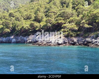 Litorali a Kuşadası Foto Stock