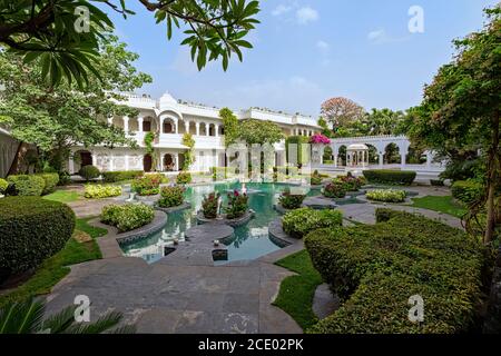 Lake Palace Hotel, Udaipur, Rajasthan, India Foto Stock