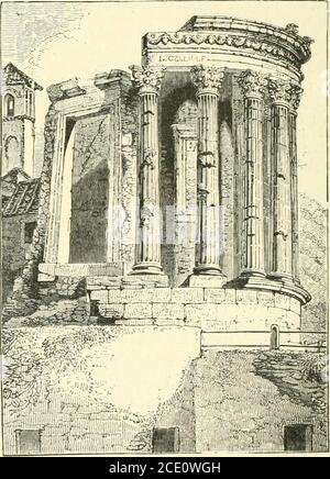 . Architettura, classica e paleocristiana. Um e il peristyle.talar, in architettura assira, un u]) per story.tenoned, fissato con una proiezione o tenon.tesselated, fatto di quadretti di materiale, applicato a mosaico grossolano work.tetrazy, con quattro colonne. TiiEiim^, i grandi stabilimenti balneari dei Komans.Topes, in architettura indiana, tumuli artificiali.Trabeated, costruito con un fascio o travi, un termine di solito cmjdoyed in contrasto con archi.Triclinium, in una casa romana, la sala da pranzo.Trigly^ph, la caratteristica canalizzata nel fregio dell'ordine Dorico.Tumuli, tumuli, tumuli, Foto Stock